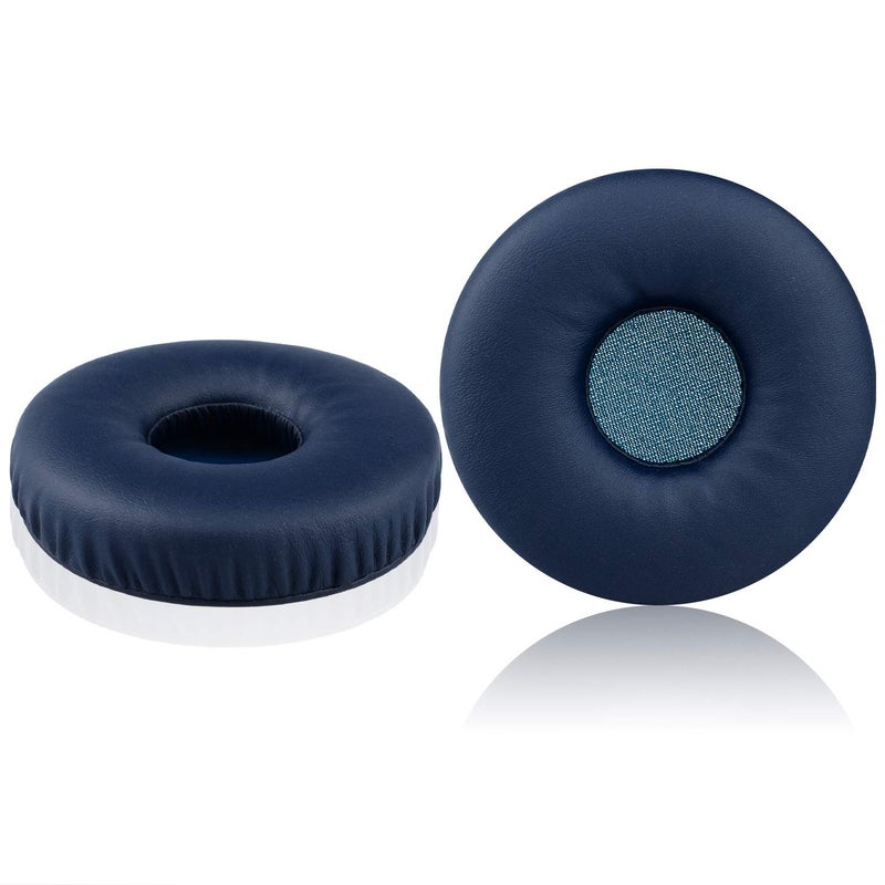 Jarmor WHXB700 Earpads, JARMOR Replacement Memory Foam & Protein Leather Ear Cushion Pads Cover for Sony WH-XB700 Wireless Extra Bass Bluetooth On Ear Headphones ONLY (Blue) - Image 1